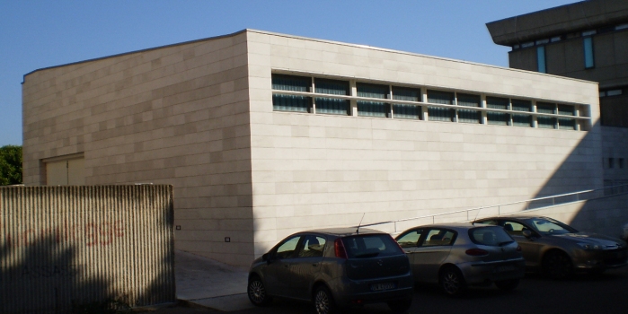Padiglione alfa, progetto del dipartimento di Architettura dell'Università di Cagliari